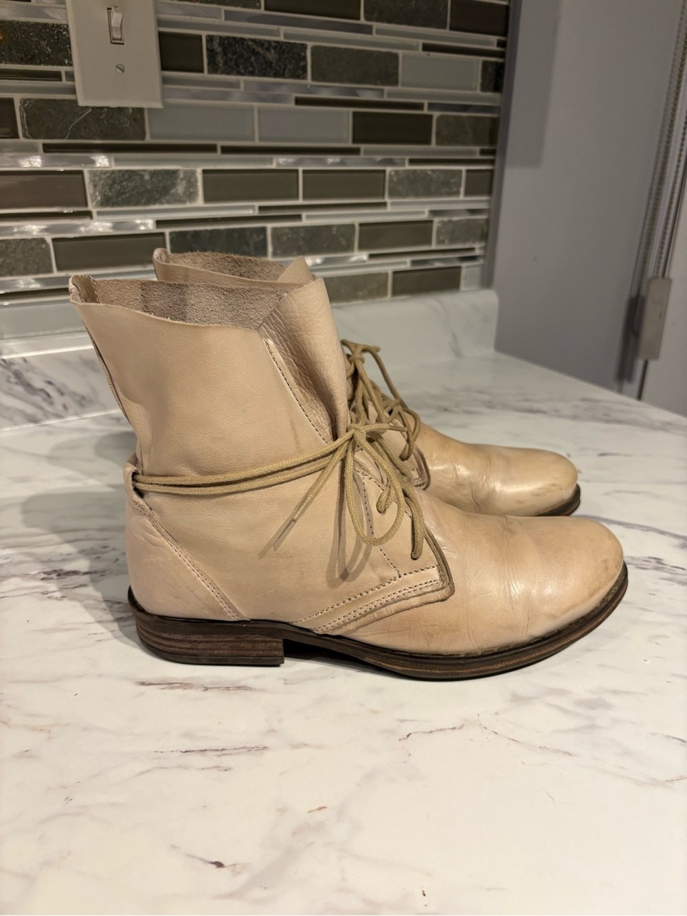 Miz Mooz Lolly Slouch boot buttery soft leather size 7
